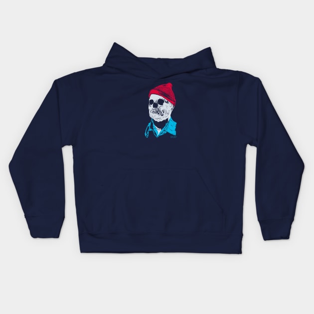 The Dead Man and the Sea Kids Hoodie by DCAY